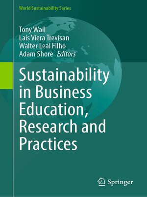 cover image of Sustainability in Business Education, Research and Practices